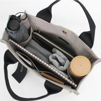 グリーンクロス オッドハンドルトート＿ＢＫ 621-6221 1個（直送品）