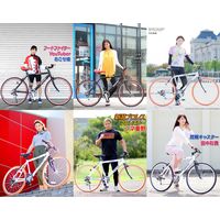 池商 クロスバイク26・6SP・アルミ　GR-001G-LGR（直送品）