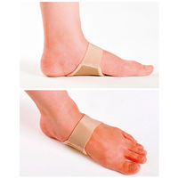 スーパーパワー足バンド つちふまずくん　F　ベージュ　1足　HPO 1306ZBG BG　ヘルスポイント（直送品）