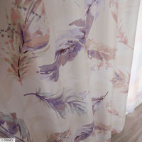 スミノエ DISNEY セミオーダー カーテン ミッキー フラン 1400×1700mm ピンク １セット(2枚入)（直送品）