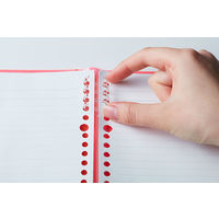 キングジム チアーズ リングノート 緑 A5 タテ型 CH9854Tミト 1セット(5冊)（直送品）