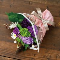 ヘッズ シルキーピンクOPPポットカバー-4 250枚(50枚×5) SIP-PI4 1セット(250枚入)（直送品）