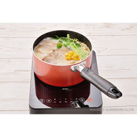 北陸アルミニウム IHマイティ2 片手鍋18cm S-1266 1個