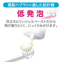 システマ ハグキプラス ジェルハミガキ 電動ハブラシ用 メディカルハーブミント 90g 1セット（6本）ライオン 歯磨き粉 歯周病