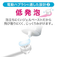 クリニカ アドバンテージ ジェルハミガキ 電動ハブラシ用 マイルドミント 90g 1セット（6本）ライオン 歯磨き粉 虫歯予防