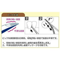 ドクターズ ブラッシュピックス 歯間ピック120本入り 携帯用つまようじ デンタルコンセプト