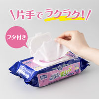 アクティ においが良い香りに変わる おしりふき グリーンフローラルの香り 20cm×18cm 12パック（72枚入×12個）