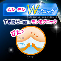 【生理用品】 ナプキン 夜・特に多い日用 羽根つき 40cm 朝までブロック400 ラベンダーの香り 1セット（10枚入×6個） 花王