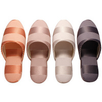 七匠フエルト底スリッパ　フリーサイズ　アイボリー　1セット（2足入）　船見　（直送品）