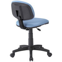 サンワサプライ　低ホルムアルデヒドチェア　ビニールレザー　ブルー　SNC-E5VBL　（直送品）