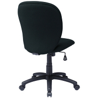 サンワサプライ　フィットバックチェア　肘無し　スタンダード脚　ブラック　SNC-T148BK　（直送品）