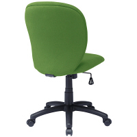 サンワサプライ　フィットバックチェア　肘無し　スタンダード脚　グリーン　SNC-T148G　（直送品）