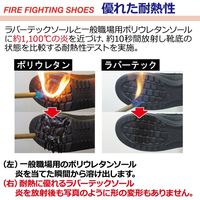 ミドリ安全 JIS規格 踏抜き防止 安全靴 長編上 RT738F P4 静電 25.5cm ブラック 1830051210 1足（直送品）