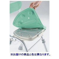 リッチェル 折りたたみシャワーチェアR型 キャスターなし 肘なし・背付き ピンク 47981 1台（直送品）