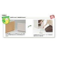 白井産業 和暮 横格子風の和家具 ハイタイプテレビ台（32V対応）（直送品）