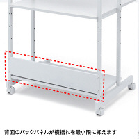 サンワサプライ　パソコンラック　幅800×奥行700×高さ1400mm　（直送品）