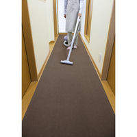 サンコー おくだけ吸着ロングマット90×300cm ブラウン KH-77 1枚