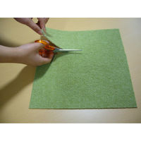 サンコー 撥水おくだけタイルマット20枚入り ベージュ KH-94 1セット