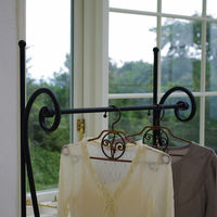 DelSol ハンガーラック ブラック　DS-HS3225S / BK　（直送品）