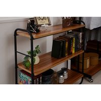 B.Bファニシング MUSH 3段ラック 幅850×奥行300×高さ940mm（直送品）