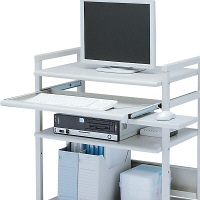 サンワサプライ スチール製パソコンラック　RAC-EC6SN2　（直送品）