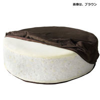 宮武製作所 リビング座布団・丸 アイボリー　（直送品）