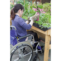 タカショー　ベジトラグ　プランター　Sサイズ　幅1000mm　ブラウン　（直送品）