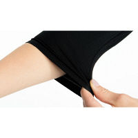 フォーク レディスカットソー(7.5分丈) ブラック L 9001-9 1枚　スクラブ