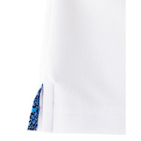 ボンマックス メンズ吸水速乾ポロシャツ（花柄A） ホワイト 3L FB5024M（直送品）