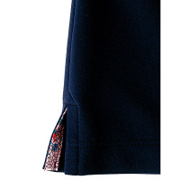 ボンマックス メンズ吸水速乾ポロシャツ（花柄B） ネイビー 4L FB5025M（直送品）