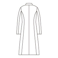 住商モンブラン レディスドクターコート ホワイト M LW101-11 1枚　白衣　ドクターコート（直送品）