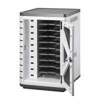 サンワサプライ　スマートフォン充電キャビネット（10台収納）　CAI-CAB33W　（直送品）