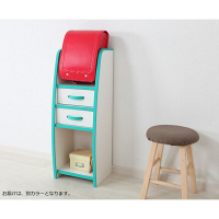 充英アート EVAランドセルラック KRJ-33HO 幅327mm オレンジ 1台　（直送品）