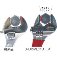 ロブテックス ハイブリッドモンキーレンチX 300mm UM49X 1丁