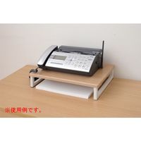 YAMAZENデスク上スタンド 机上台 モニター台 幅390×奥行250×高さ80mmナチュラル/アイボリーDTS-3925(NA/IV)