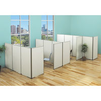 【軒先渡し】ナカバヤシ　パーティション　メラミン　高さ1800×幅600mm　木目ローズ　1枚　（直送品）