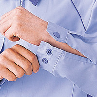 自重堂　制服百科　エコ製品制電ブルゾン　ライトブルー　ＬＬ　42800（直送品）