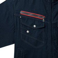 自重堂　制服百科　長袖シャツ　ネービー　Ｌ　52104（直送品）