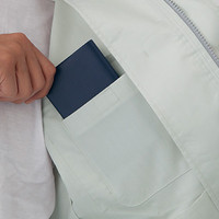 自重堂　制服百科　エコ５バリューブルゾン　シルバー　４Ｌ　81700（直送品）