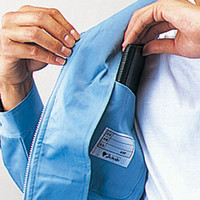 自重堂　制服百科　エコ製品制電ブルゾン　ブルー　Ｍ　40320（直送品）