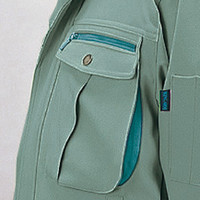 自重堂　制服百科　ストレッチブルゾン　アースグリーン　ＥＬ　40900（直送品）