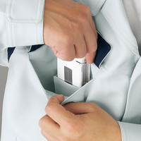 自重堂　制服百科　エコ製品制電ブルゾン　ネービー　４Ｌ　81100（直送品）