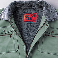 自重堂　制服百科　防寒ブルゾン（フード付）　アーミーグリーン　ＬＬ　48060（直送品）