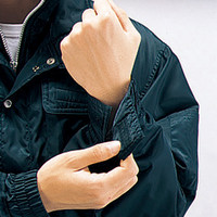 自重堂　制服百科　防寒ブルゾン（フード付）　チャコールグレー　Ｌ　48080（直送品）