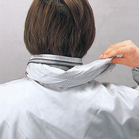 自重堂　制服百科　防汚加工防寒コート（フード付）　シルバー　Ｌ　48193（直送品）