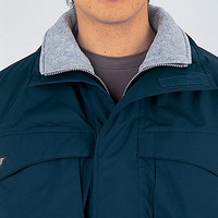 自重堂　制服百科　エコ防水防寒ブルゾン（フード付）　グリーン　Ｍ　48260（直送品）