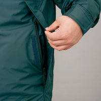 自重堂　制服百科　エコ防水防寒ブルゾン（フード付）　ワイン　ＬＬ　48380（直送品）