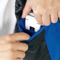 自重堂　制服百科　防寒ブルゾン　ブラック　Ｌ　48400（直送品）