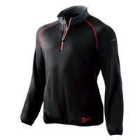 自重堂　制服百科　ラミネートロングスリーブ　ブラック　ＬＬ　58154（直送品）