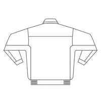 ミドリ安全 作業服 長袖 ブルゾン 帯電防止 VE391 M シルバーグレー 3110002404 1点（直送品）